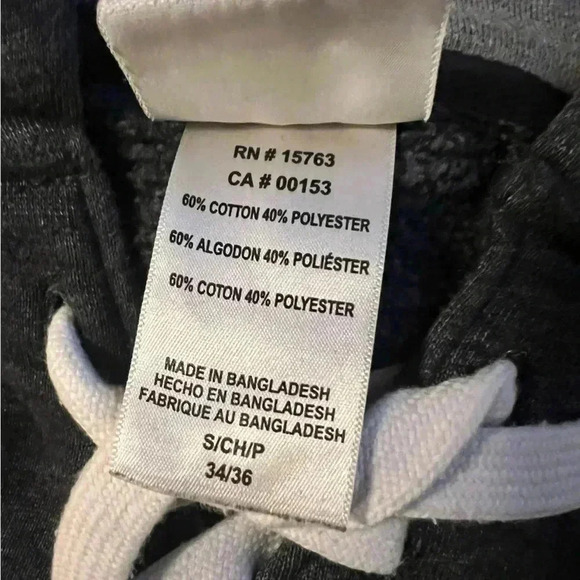 NHL LA Kings Hockey Pullover Hoodie Grey Men’s Size Small - Picture 4 of 5